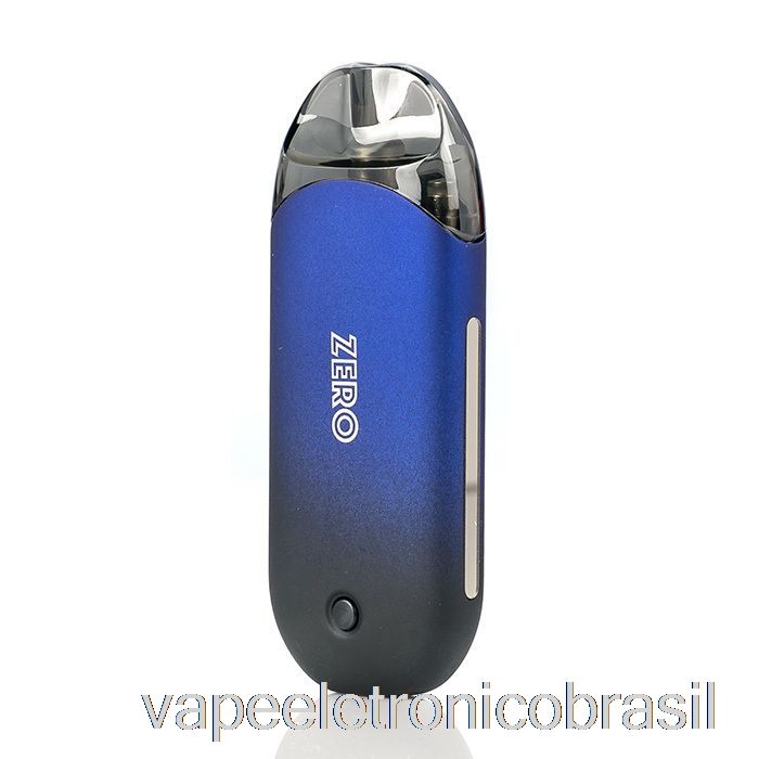 Vape Eletrônico Vaporesso Renova Zero Pod Sistema Preto Azul